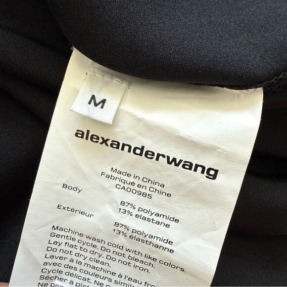 Alexander Wang T women midi dress size M Retail 420$ - Picture 8 of 10